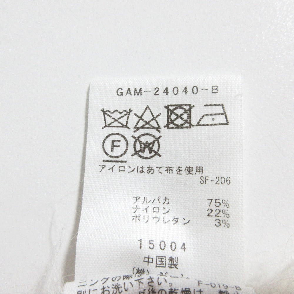 アダムエロペ アルパカニットベスト
