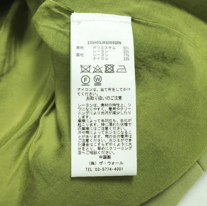 ゴスペル ダブルブレストノースリーブブレザー