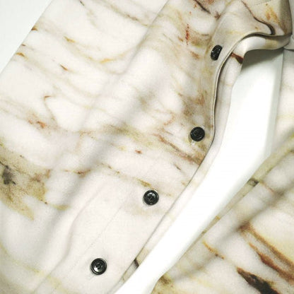 ミカゲシン OPEN SLEEVE SHIRT ポリエステルシャツ