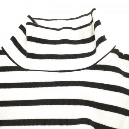 アワーレガシー MARRON WHITE STRIPE コットン 長袖Tシャツ