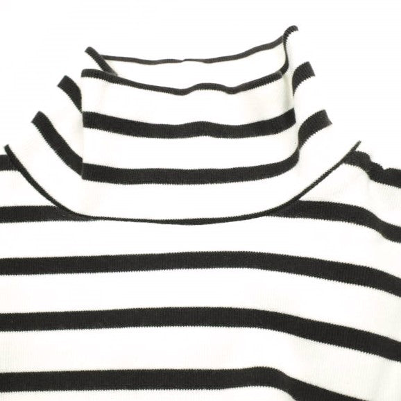 アワーレガシー MARRON WHITE STRIPE コットン 長袖Tシャツ