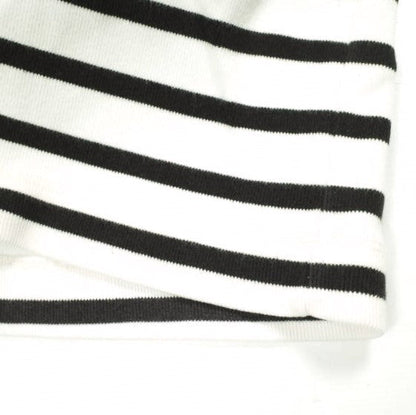 アワーレガシー MARRON WHITE STRIPE コットン 長袖Tシャツ