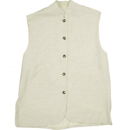 クラネ LINEN STAND BOX VEST リネンベスト