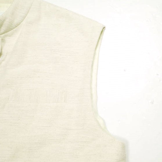 クラネ LINEN STAND BOX VEST リネンベスト