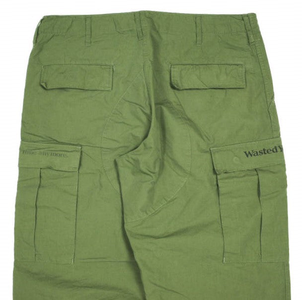 ウェイステッドユース コットンナイロンカーゴパンツ