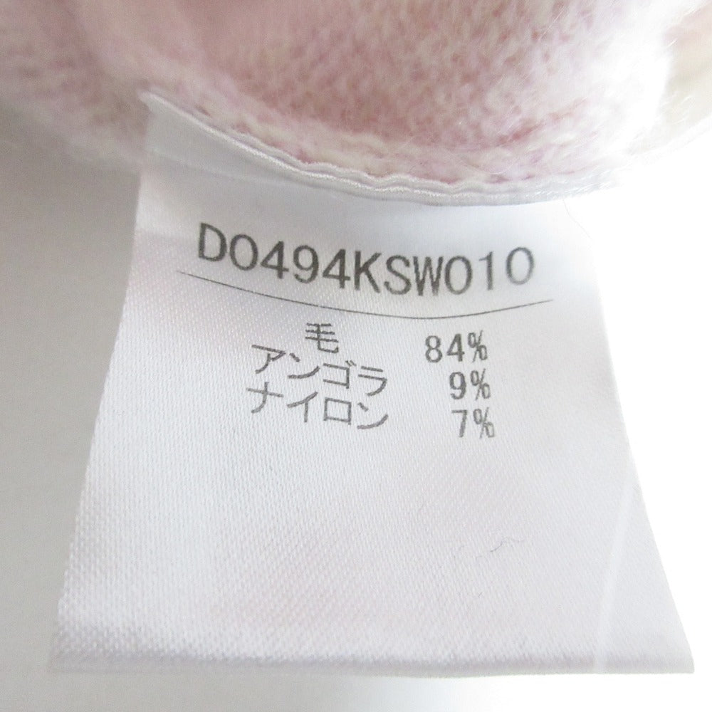 パパス アンゴラブレンド ウールハーフジップニット