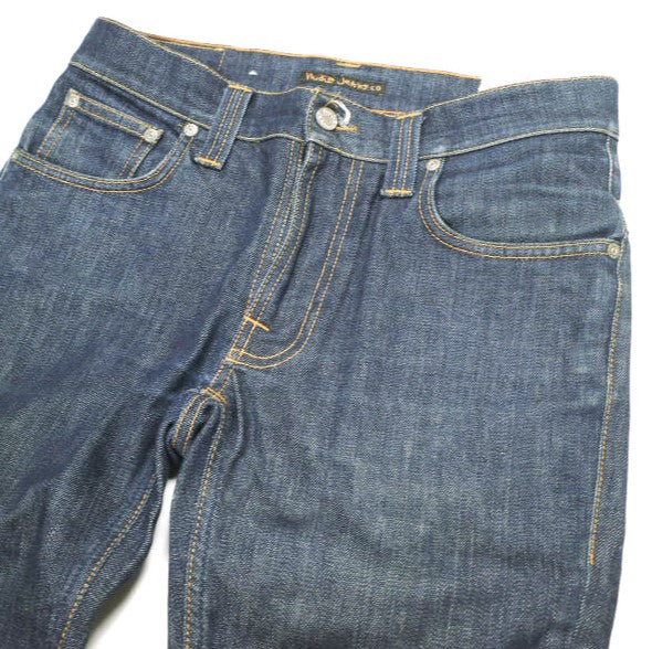 ヌーディージーンズ THIN FINN DRY STRETCH コットン デニムパンツ