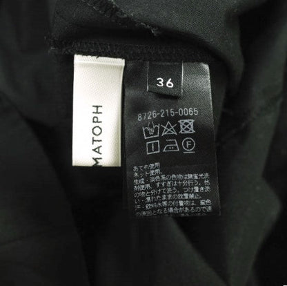 イウエンマトフ Uネック ポリエステルコットン ワンピース