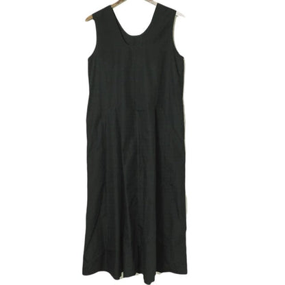 イウエンマトフ Uネック ポリエステルコットン ワンピース