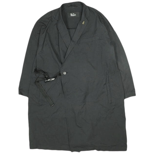 ザリラクス LOOSE CHESTERFIELD COAT ポリエステル ナイロンコート