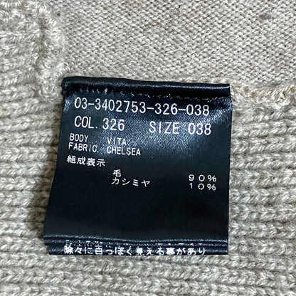 セオリーリュクス ウールブレンドジップアップパーカー