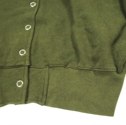 ウィルフリー short cropped ring button 3way sweat コットン 2wayトップス