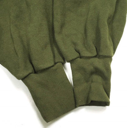 ウィルフリー short cropped ring button 3way sweat コットン 2wayトップス