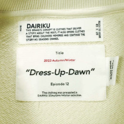 ダイリク Water-repellent Vintage Wash Sweater コットン スウェット