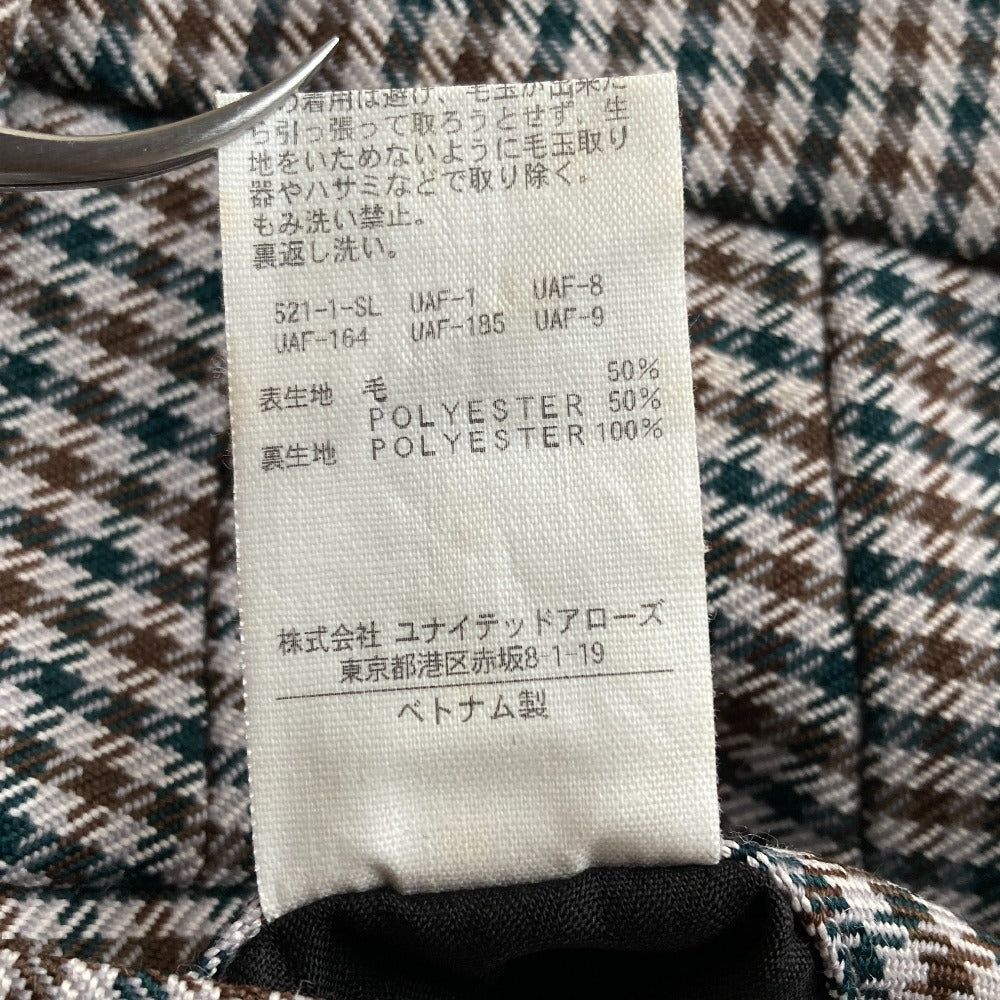 ビューティーアンドユースユナイテッドアローズ ガンクラブチェックルーズパンツ