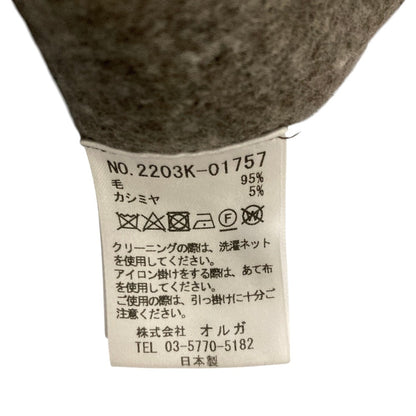 エマキュレイト カシミヤブレンド 半袖ニットトップス