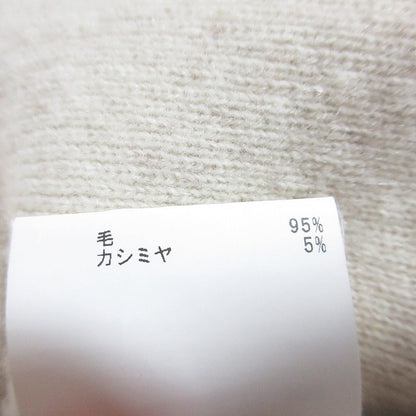 アナイ カシミヤブレンドニットカーディガン