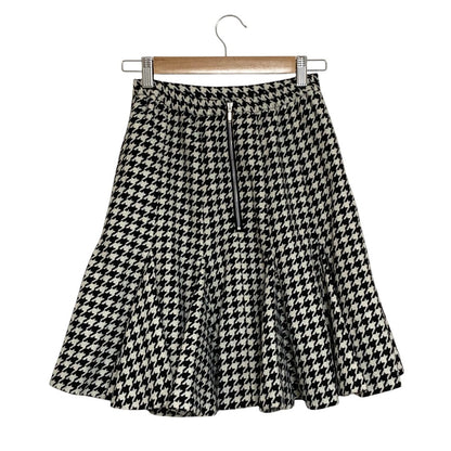 オブリ 千鳥格子スカート