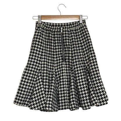 オブリ 千鳥格子スカート