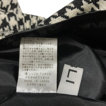 オブリ 千鳥格子スカート