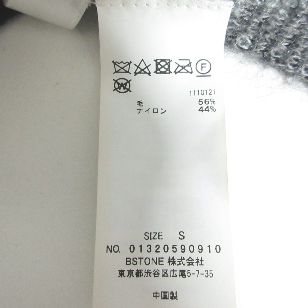 アメリ BIG CHECK LACE UP ニットワンピース