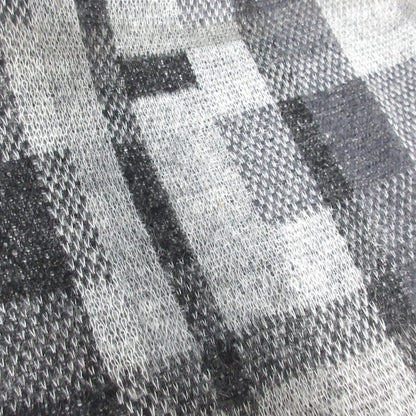 アメリ BIG CHECK LACE UP ニットワンピース