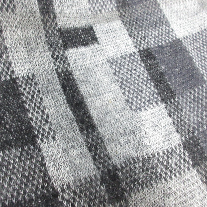 アメリ BIG CHECK LACE UP ニットワンピース