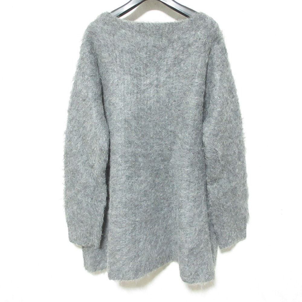 クラネ BOAT NECK SHAGGY KNIT アルパカブレンドワンピース