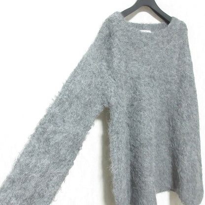 クラネ BOAT NECK SHAGGY KNIT アルパカブレンドワンピース