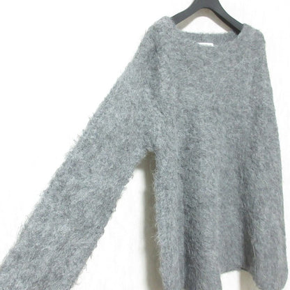 クラネ BOAT NECK SHAGGY KNIT アルパカブレンドワンピース