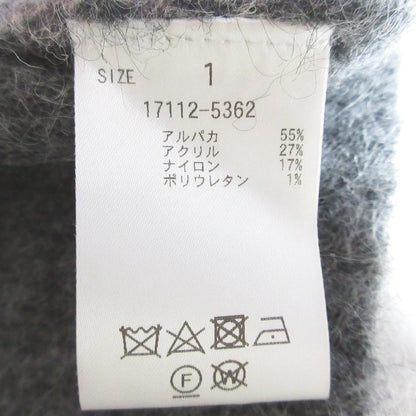 クラネ BOAT NECK SHAGGY KNIT アルパカブレンドワンピース