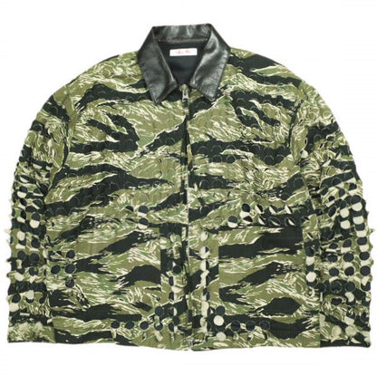 シュウマン Parallel Laser Cut Top コットン ジャケット