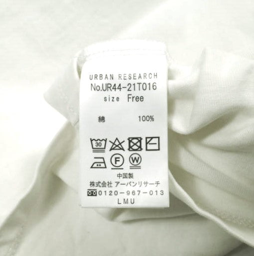 アーバンリサーチ 24SS コットン 長袖Tシャツ