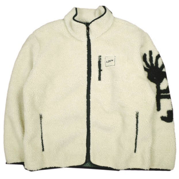 LQQK STUDIO KOKOPELLI FLEECE ポリエステルジャケット
