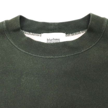 blurhms ROOTSTOCK Back Fleece Sweat Crew-neck P/O コットンポリエステル スウェット