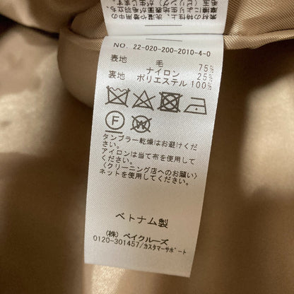 スピックアンドスパン ウールショートコート