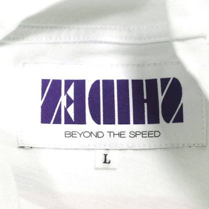 紫電 L S High Neck Tee コットン長袖Tシャツ