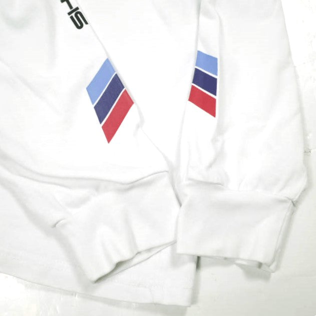 紫電 L S High Neck Tee コットン長袖Tシャツ