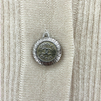 シャネル カシミヤリブカーディガン