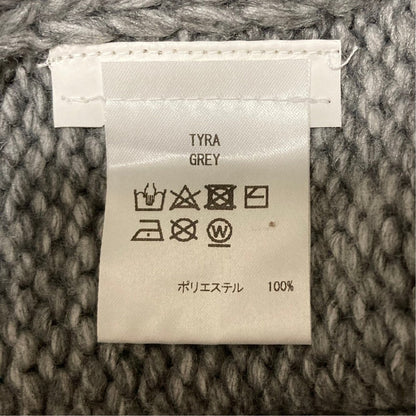 ジャッキー ウールニットポンチョ