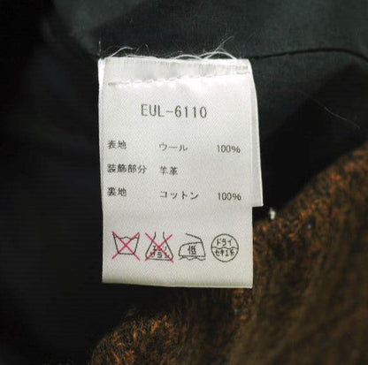 ローズアンナ EUL6110 ウール 羊革 ニットジャケット