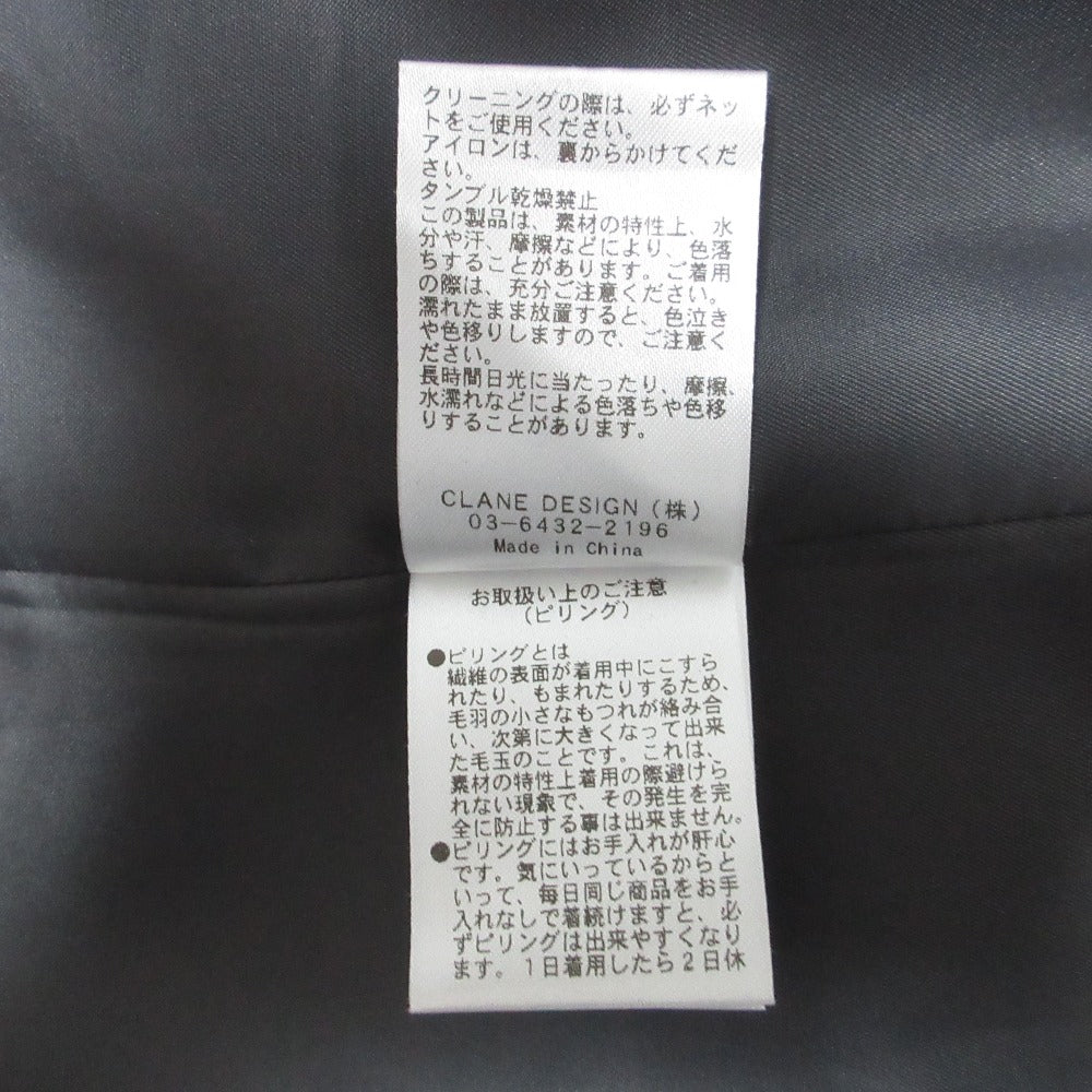 クラネ Pearldotテーラードジャケット