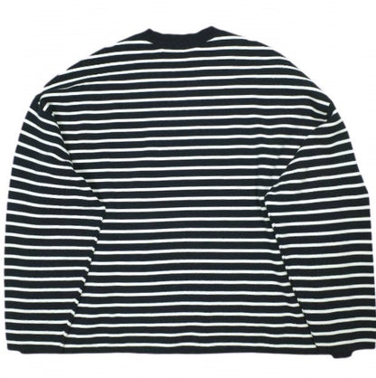 ジャストアンアイデアダイリク Docking Lettered Knit コットンセーター 限定