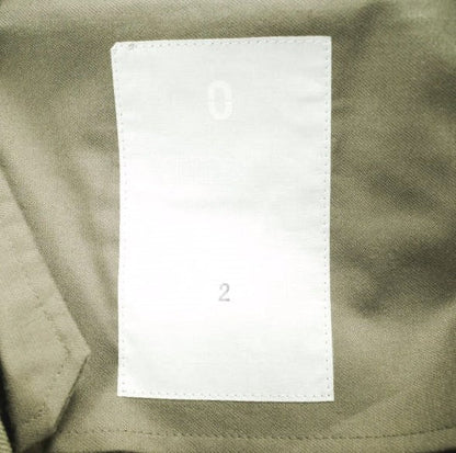 un/unbient ONE TUCK TROUSERS ウールポリエステル トラウザーズ