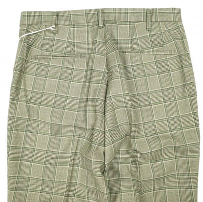 un/unbient ONE TUCK TROUSERS ウールポリエステル トラウザーズ