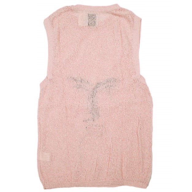 コウタグシケン Tarotisse Face Waistcoat ニットベスト