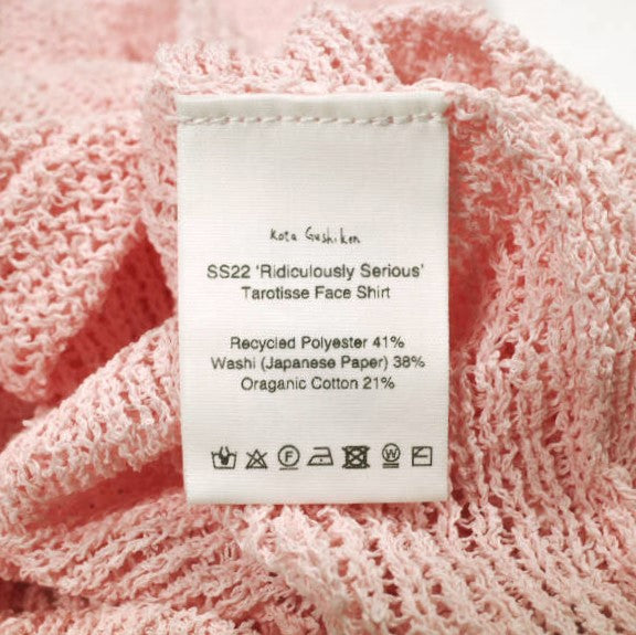 コウタグシケン Tarotisse Face Shirt ニットシャツ