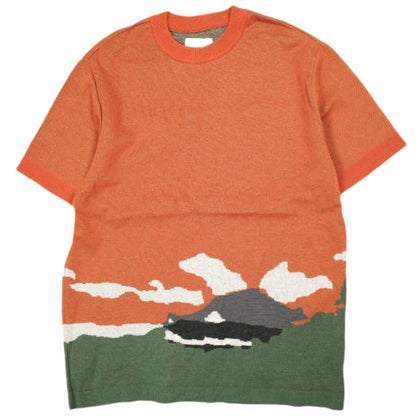 コウタグシケン Kiyomizu Dera Tee コットン半袖ニット