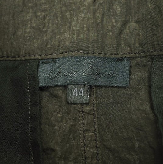 オマールアフリディ PANELLED WIDE SHORTS ナイロンショートパンツ