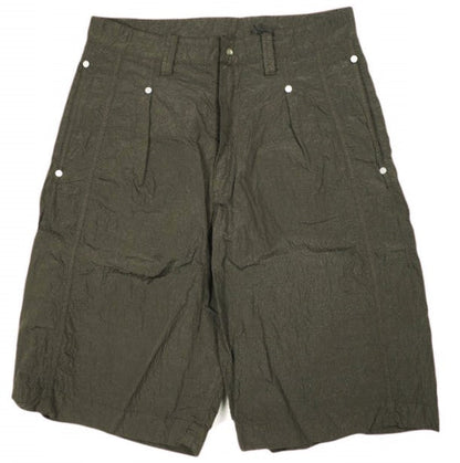 オマールアフリディ PANELLED WIDE SHORTS ナイロンショートパンツ